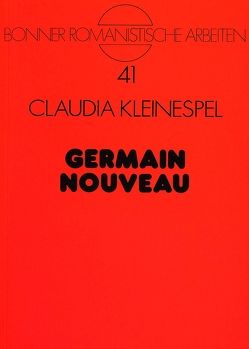 Germain Nouveau von Kleinespel,  Claudia