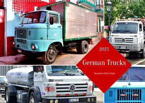 German Trucks – Deutsche LKW in Kuba (Wandkalender 2023 DIN A2 quer) von von Loewis of Menar,  Henning