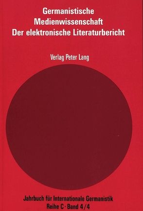 Germanistische Medienwissenschaft von Knilli,  Friedrich, Zielinski,  Siegfried