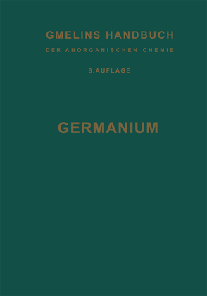 Germanium von Meyer,  R. J.