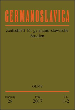 Germanoslavica. Zeitschrift für germano-slawische Studien. von Ulbrecht,  Siegfried