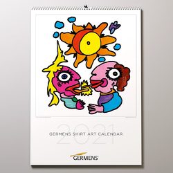 GERMENS SHIRT ART CALENDAR 2021 von Koenig,  Rene