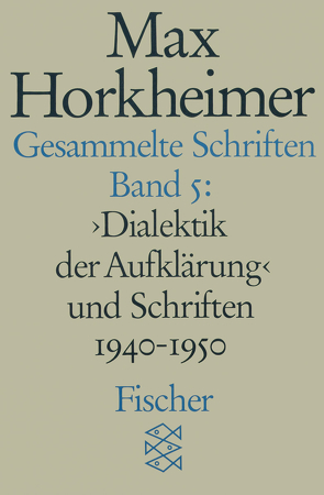 Gesammelte Schriften in 19 Bänden von Adorno,  Theodor W., Horkheimer,  Max