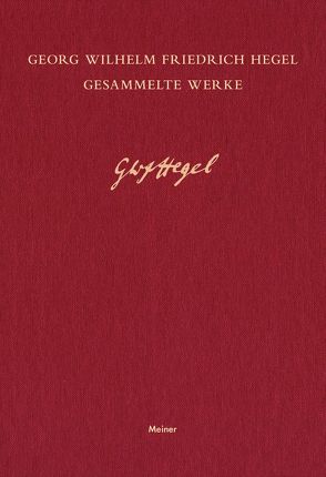 Frühe Schriften II von Hegel,  Georg Wilhelm Friedrich, Jaeschke,  Walter, Kriegel,  Peter, Nicolin,  Friedhelm, Rill,  Ingo