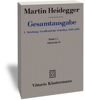 Nietzsche II (1939-1946) von Heidegger,  Martin, Schillbach,  Brigitte