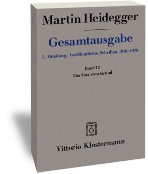 Der Satz vom Grund (1955-1956) von Heidegger,  Martin, Jaeger,  Petra
