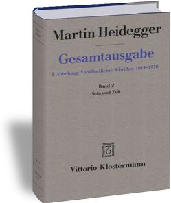 Sein und Zeit (1927) von Heidegger,  Martin, Herrmann,  Friedrich-Wilhelm von