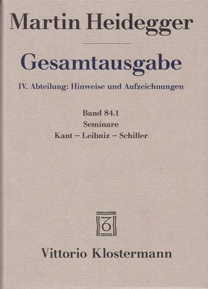 Seminare von Heidegger,  Martin, Neumann,  Günther