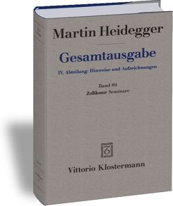 Zollikoner Seminare von Heidegger,  Martin, Trawny,  Peter