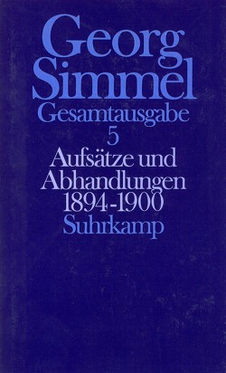 Gesamtausgabe in 24 Bänden von Dahme,  Heinz-Juergen, Frisby,  David P., Rammstedt,  Otthein, Simmel,  Georg