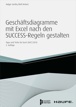 Geschäftsdiagramme mit Excel nach den SUCCESS-Regeln gestalten von Gerths,  Holger, Hichert,  Rolf