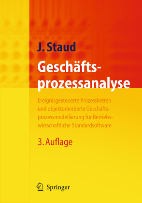 Geschäftsprozessanalyse von Staud,  Josef L.