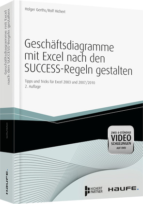 Geschäftsdiagramme mit Excel nach den SUCCESS-Regeln gestalten von Gerths,  Holger, Hichert,  Rolf