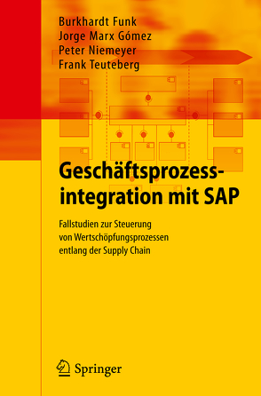 Geschäftsprozessintegration mit SAP von Funk,  Burkhardt, Marx Gómez,  Jorge, Niemeyer,  Peter, Teuteberg,  Frank