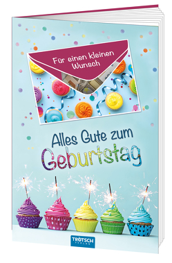 Geschenkbuch Geburtstag, Glückwunschkarte, Geburtstagskarte