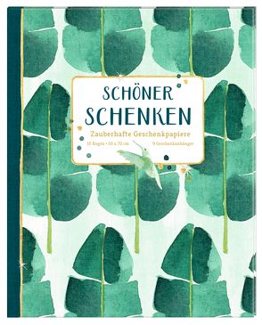 Geschenkpapier-Buch – Schöner schenken (All about green)