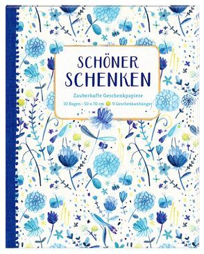 Geschenkpapier-Buch – Schöner schenken (All about blue)