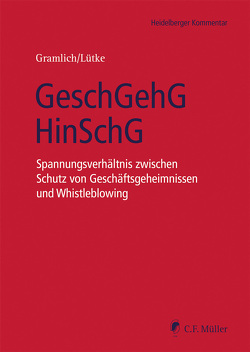 GeschGehG/HinSchG von Gramlich,  Ludwig, Lütke,  Hans-Josef
