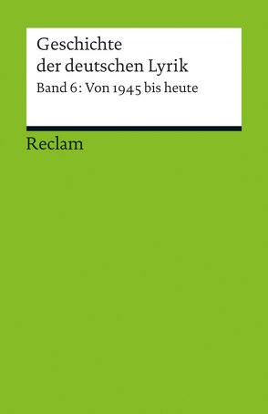 Geschichte der deutschen Lyrik von Korte,  Hermann