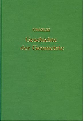 Geschichte der Geometrie von Chasles,  Michael, Sohncke,  L A