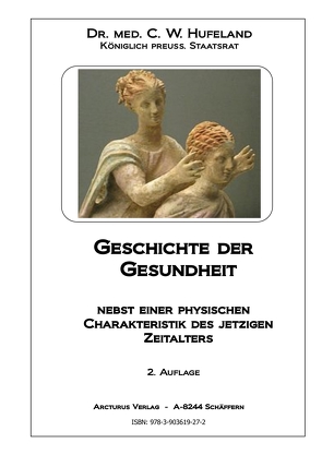 Geschichte der Gesundheit von Dr. med. Hufeland,  Christoph Willhelm