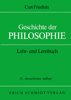 Geschichte der Philosophie von Friedlein,  Curt
