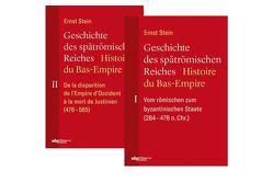 Geschichte des spätrömischen Reiches von Leppin,  Hartmut, Stein,  Ernst