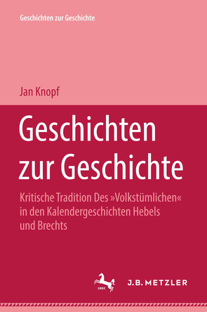 Geschichten zur Geschichte von Knopf,  Jan