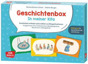 Geschichtenbox: In meiner Kita von Bougie,  Nadine, Bücken-Schaal,  Monika