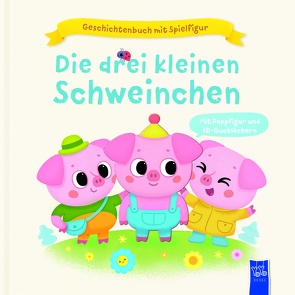 Geschichtenbuch mit Spielfigur – Die drei kleinen Schweinchen von Gennet,  Peter, Harman,  Julie, Tkach,  Alena