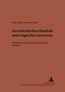 Geschichtliches Handeln und tragisches Scheitern von Schulte-Altedorneburg,  Jörg