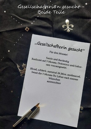 „Gesellschafterin gesucht“ – Beide Teile von Stutz,  Christine