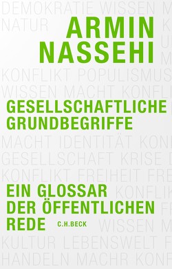 Gesellschaftliche Grundbegriffe von Nassehi,  Armin
