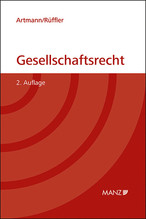 Gesellschaftsrecht von Artmann,  Eveline, Rüffler,  Friedrich