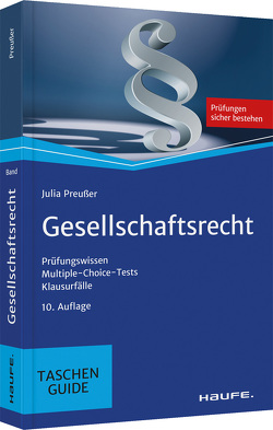 Gesellschaftsrecht von Preußer,  Julia