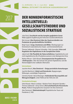 Der nonkonformistische Intellektuelle: Gesellschaftstheorie und sozialistische Strategie von Prokla 207