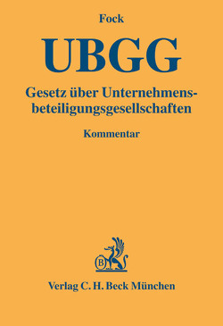 Gesetz über Unternehmensbeteiligungsgesellschaften von Fock,  Till