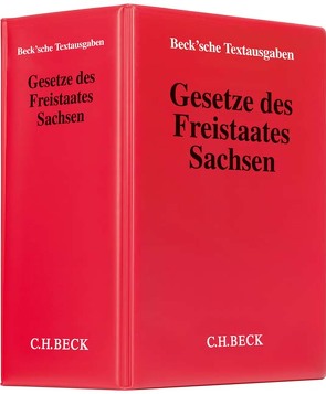 Gesetze des Freistaates Sachsen von Knöll,  Hans-Jochen