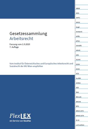 Gesetzessammlung Arbeitsrecht von Burger-Ehrnhofer,  Karin, Ludvik,  Christoph