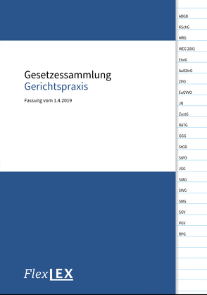 Gesetzessammlung Gerichtspraxis von FlexLex