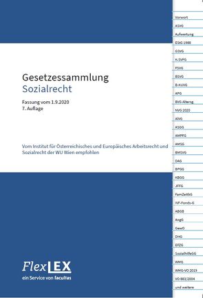 Gesetzessammlung Sozialrecht von Burger-Ehrnhofer,  Karin, Ludvik,  Christoph