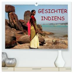Gesichter Indiens (hochwertiger Premium Wandkalender 2024 DIN A2 quer), Kunstdruck in Hochglanz von Rauchenwald,  Martin