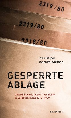 Gesperrte Ablage von Geipel,  Ines, Walther,  Joachim