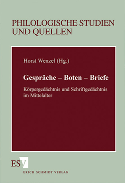Gespräche – Boten – Briefe von Wenzel,  Horst