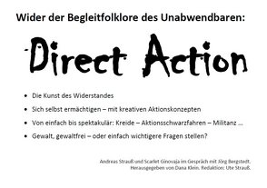 Gespräche über Direct Action von Bergstedt,  Jörg, Klein,  Dana