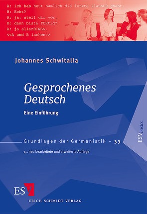Gesprochenes Deutsch von Schwitalla,  Johannes