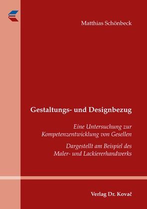 Gestaltungs- und Designbezug von Schönbeck,  Matthias