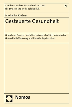 Gesteuerte Gesundheit von Kreßner,  Maximilian