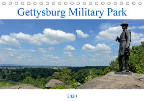 Gettysburg Military Park (Tischkalender 2020 DIN A5 quer) von Enders,  Borg