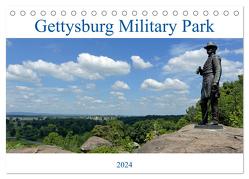 Gettysburg Military Park (Tischkalender 2024 DIN A5 quer), CALVENDO Monatskalender von Enders,  Borg